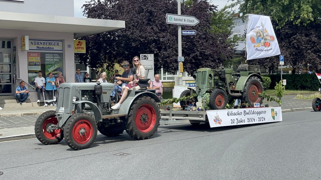 Erfolgreiche Eibacher Kirchweih und sehenswerter Kärwaumzug