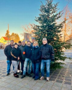 Eibacher Weihnachtsbaum leuchtet wieder 2 Eibacher Weihnachtsbaum leuchtet wieder