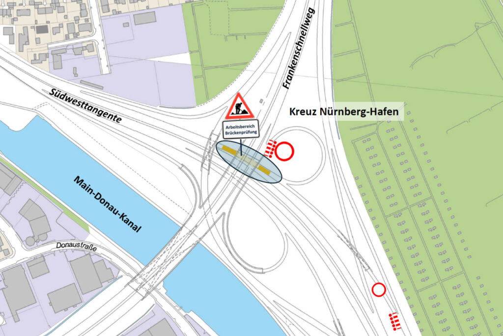 Hafenbrücken (3/2026) - Verkehrseinschränkungen wegen Prüfung der Hafenbrücken