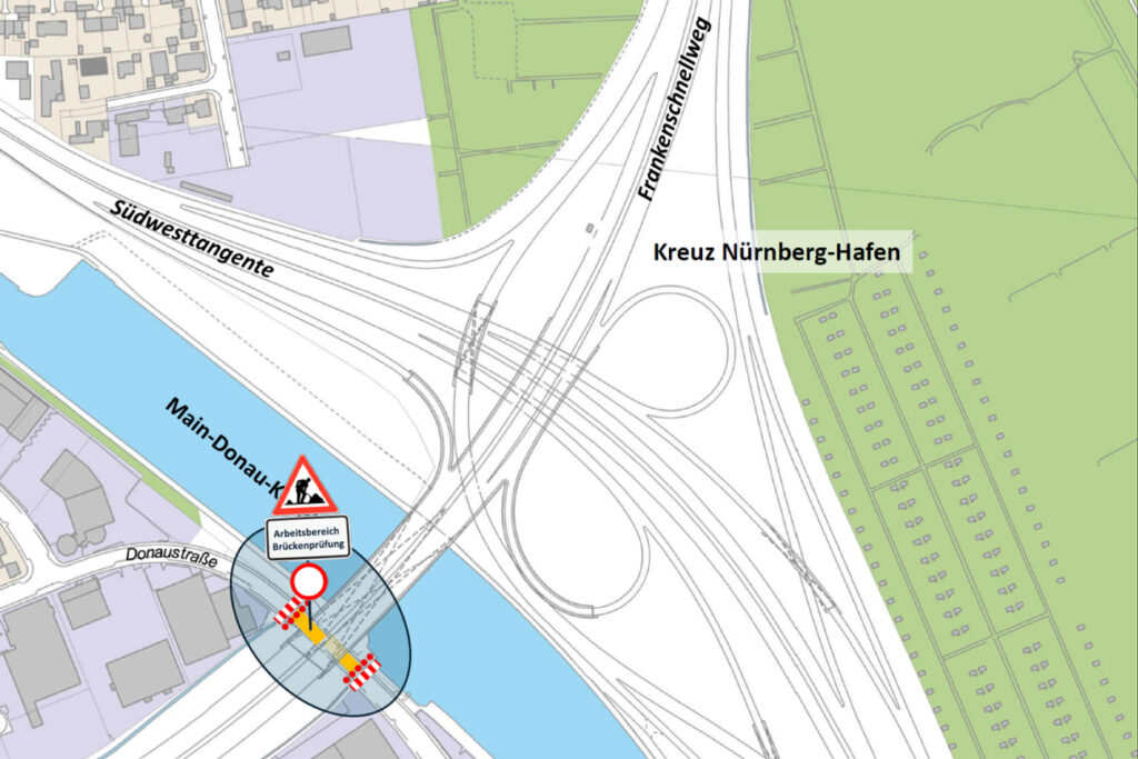 Hafenbrücken (3/2026) - Verkehrseinschränkungen wegen Prüfung der Hafenbrücken