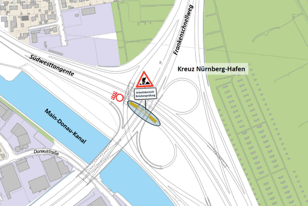 Hafenbrücken (3/2026) - Verkehrseinschränkungen wegen Prüfung der Hafenbrücken