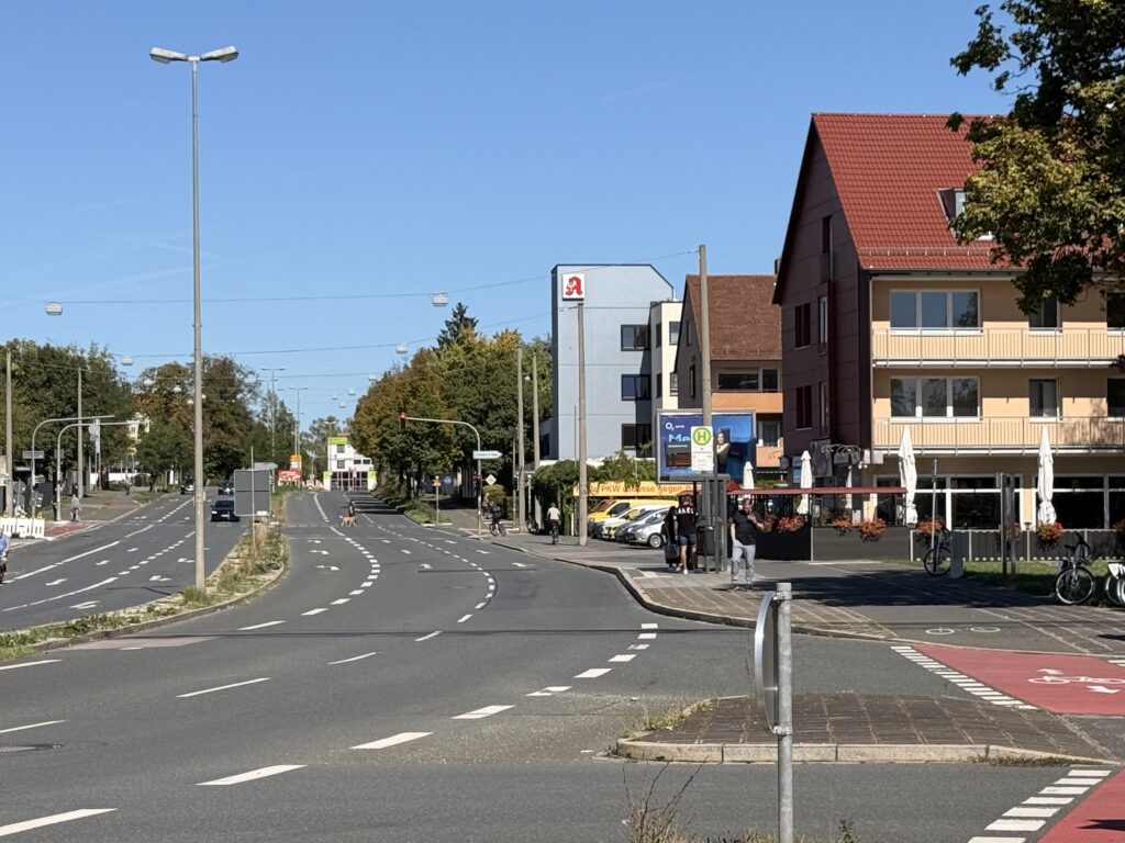 Kanalbauarbeiten in der Eibacher Hauptstraße