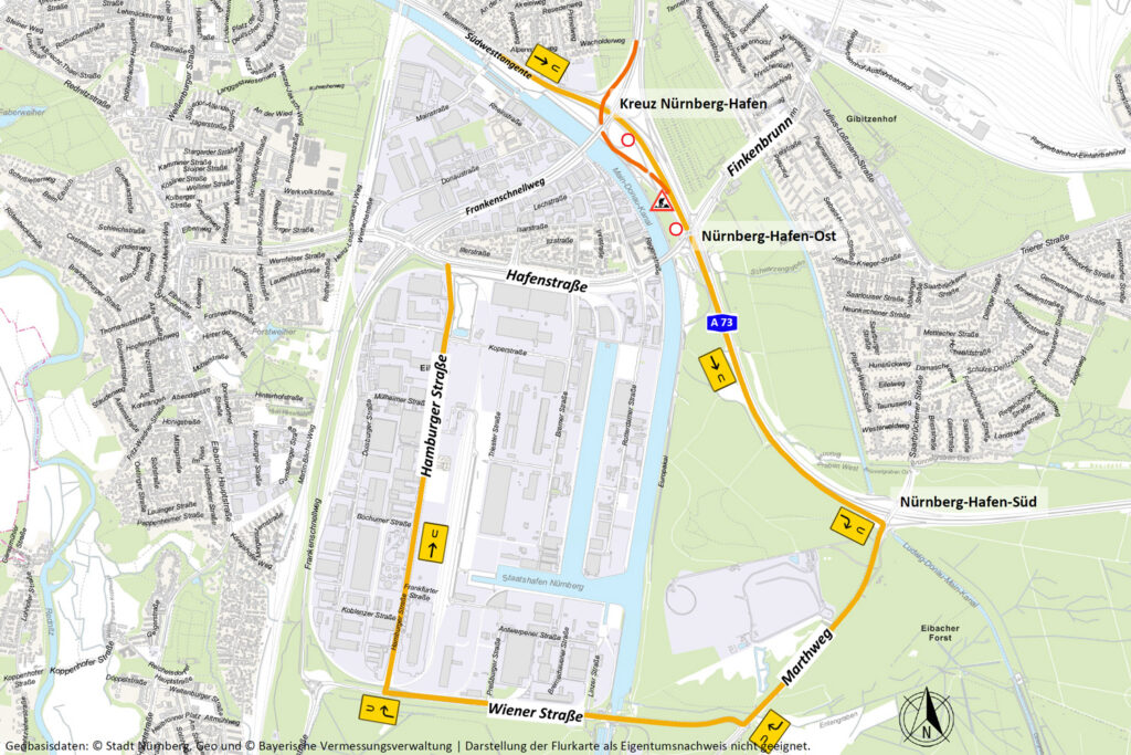 Hafenbrücken: Neue Verkehrsführung ab 21. September